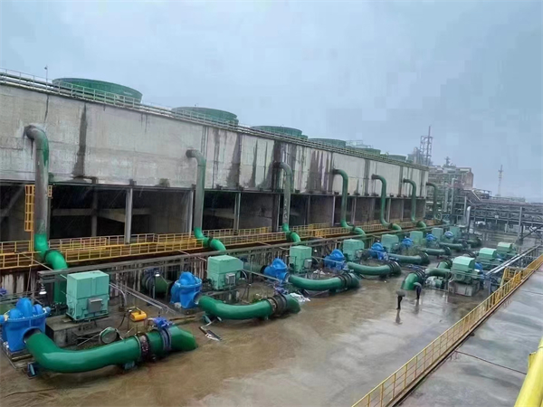 方形冷卻塔出現漂水現象處理方法(冷卻塔液位顯示異常)