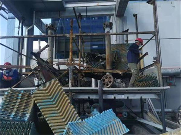 冷卻塔水溫過高的原因及降噪的處理方法,冷卻塔能把