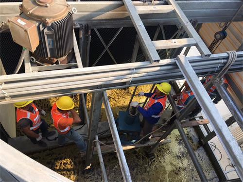 冷卻塔廠家談開式逆流冷卻塔安裝注意事項