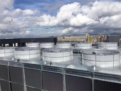 玻璃鋼冷卻塔的工作原理,玻璃鋼冷卻塔結構圖