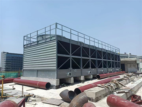 橫流冷卻塔薄膜式填料成型過程(橫流式冷卻塔結構)